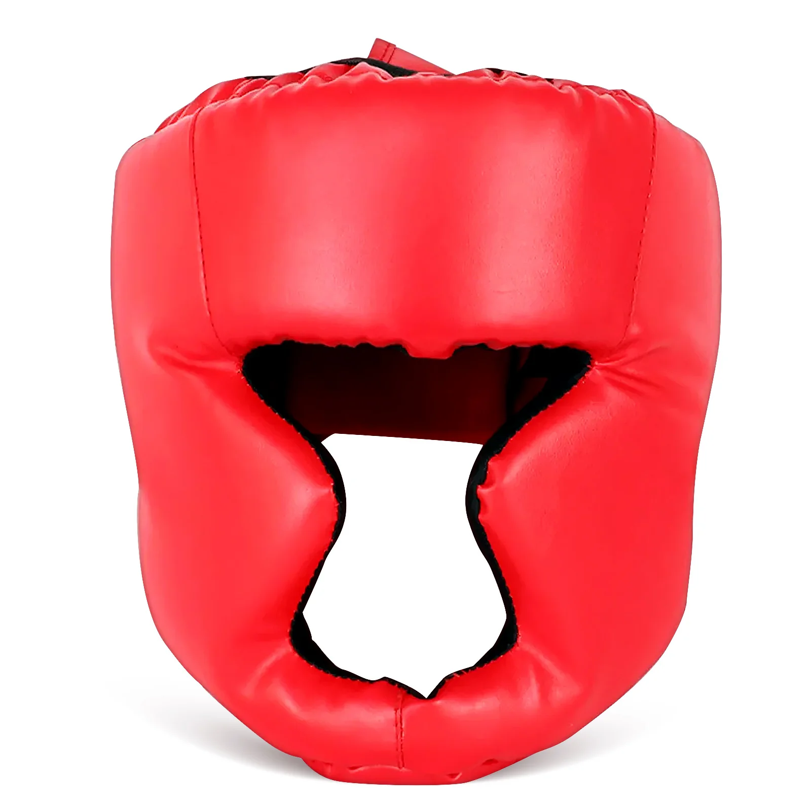 

Boxing Mask Headgear Sparring Equipment Face Guard for Red Karate Guards Adult Man