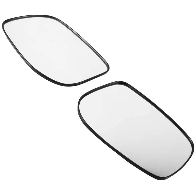 AB61-عدسة زجاجية مرآة مع تسخين السيارة عكس عدسة مرآة لتويوتا كورولا 2007-2013