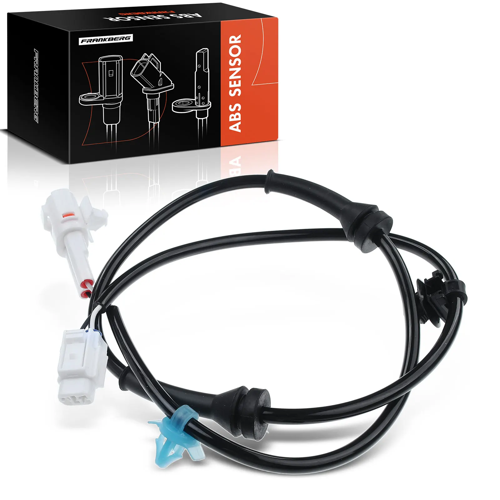 Frankberg 1x ABS Sensor Hinterachse Rechts für Suzuki SX4 EY GY 1.5L 1.6L 1.9L 2.0L 2004-2013 56315-79J00 ALS2030