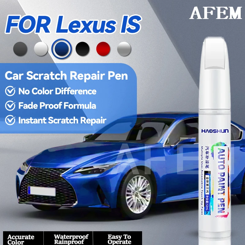 Specialized Automobiles Car Paint Repair Pen For 1998-2025 Lexus IS Paint Scratch Repair Accessories Blue 8U1 White 085 Caviar 2