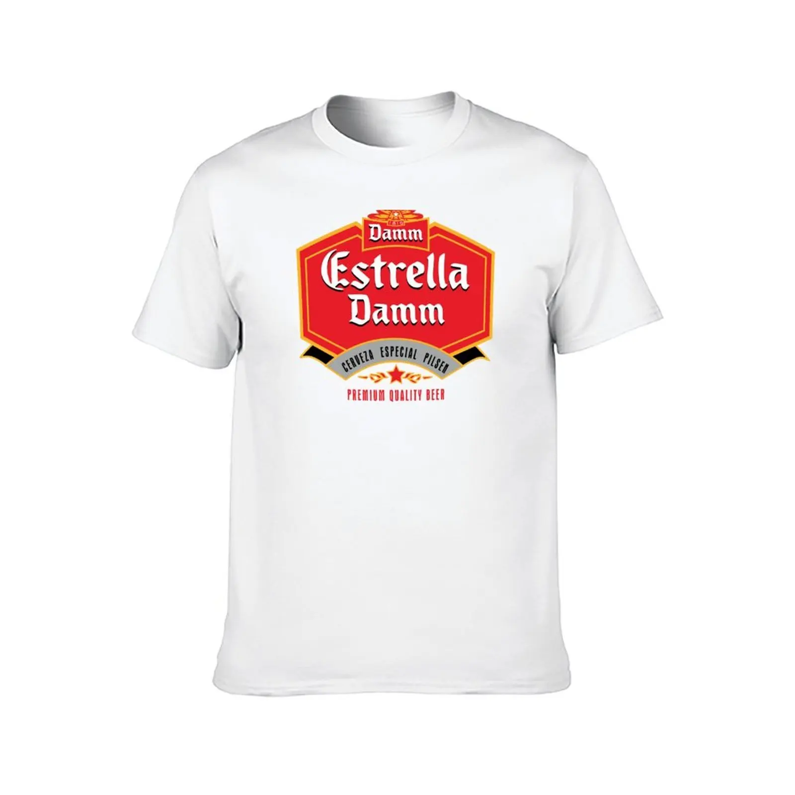 Estrella-Damm T-Shirt t shirt man designer t shirts for man graphic funny T-Shirt