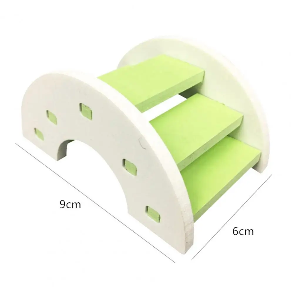 Hamster Rainbow Bridge PVC Hamster Ladder Seesaw Hamster Toy Durable Useful Hamster Play Bridge Toy