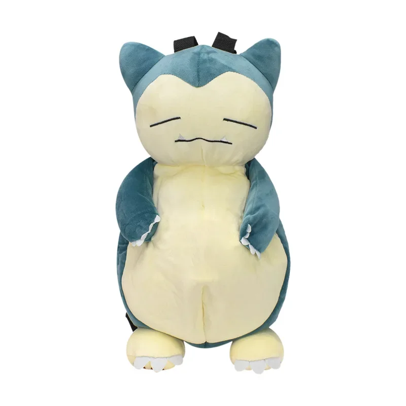 ポケモンぬいぐるみバックパックカビゴンミミッキュイーブイ、子供ぬいぐるみおもちゃバッグ、かわいい人形ナップザック誕生日ギフト