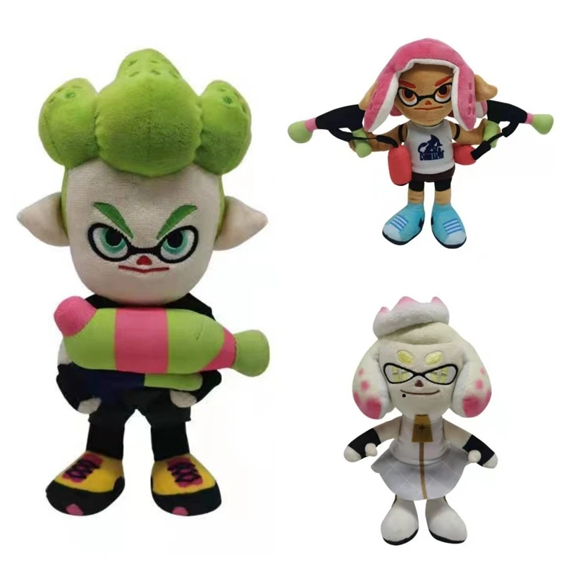 

Splatoon 2 Plush Toy Stuffed Inkling Character Doll Cute Room Decor For Kids Teens Birthday Christmas Gift Party Display