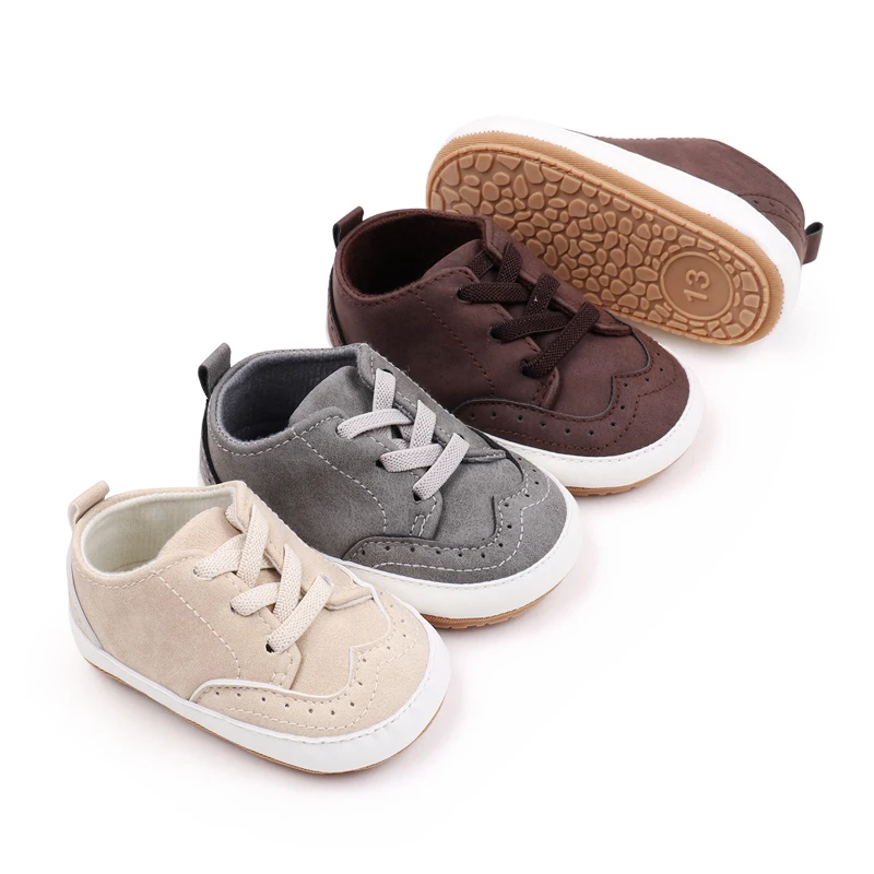 Scarpe da bambino Sneaker Scarpe da indossare casual per la primavera e l\'autunno Suola in TPR antiscivolo PU morbido di alta qualità per bambina