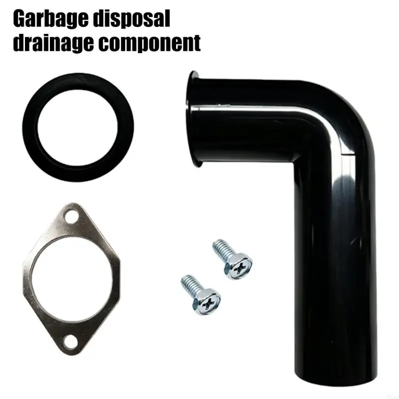 Garbage Disposal Drain And Gasket Set Plumbing Garbage Disposals Accessories Kitchen Replacement Part Simple To Install HX6C