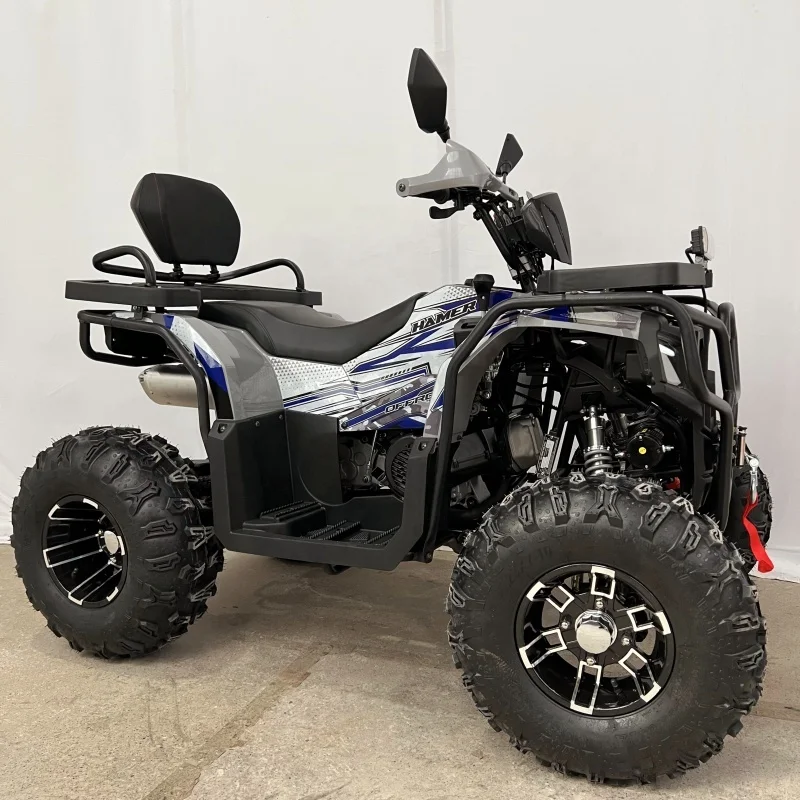 Rugged 200cc Gas ATV with 4-Stroke Engine 2WD Chain Drive & Automatic Transmission for Unforgettable Off-Road Adventures