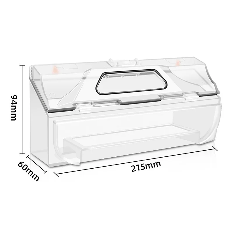 Dust Box For Xiaomi Mijia 1C STYTJ01ZHM Dreame F9 Vacuum Cleaner Robotic Parts Robot Dustbin Box with Filter Accessroies