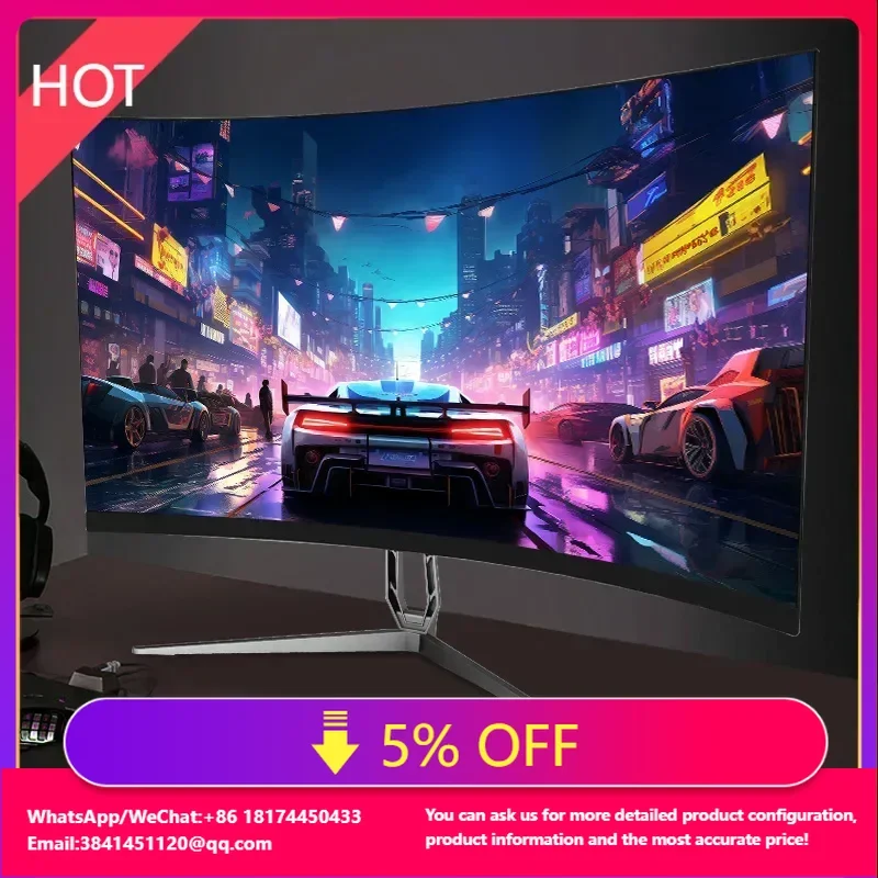 

Cheap Game Ultra-thin Bezel 120Hz 144Hz 165Hz 2k 4k LED 24 Inch 27 Inch 32 Inch Curved