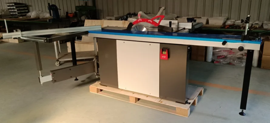 MJ12 Sliding Table Saw With Scoring Sawblade Panel Saw