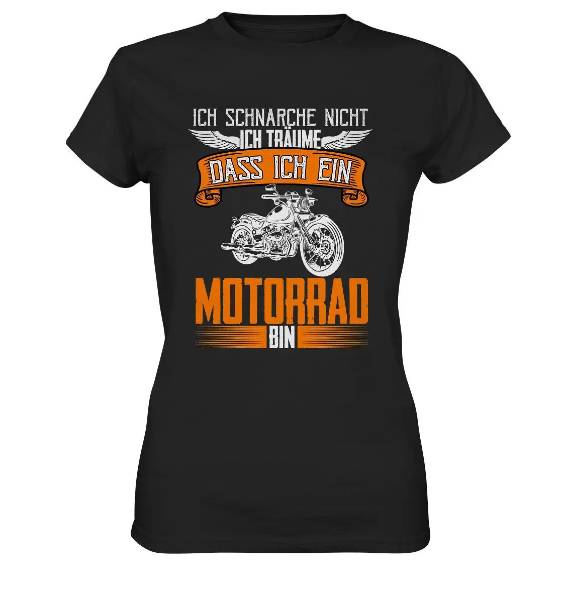 I Don'T Snore Biker Motorcycle T Shirt