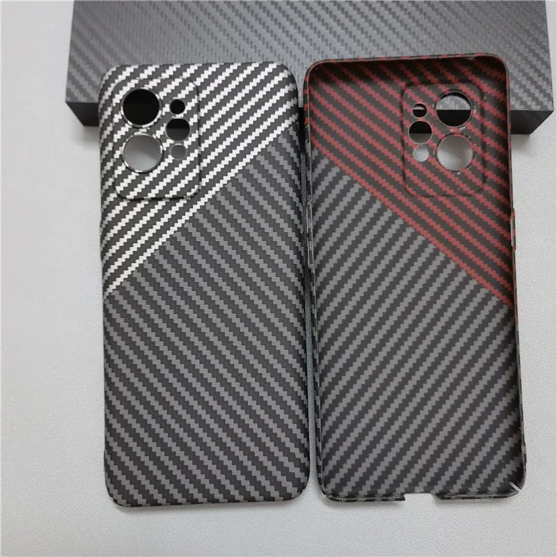 For OPPO Realme GT Neo 3 2 3T 2T Case Hard carbon fibre Slim Protective Back Cover For OPPO Realme GT 2 Pro GT2 Full Cover Shell