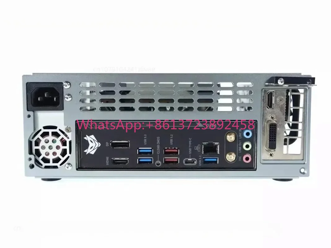 ZS-D2 V2 ITX Half Height GPU Case 4.6L All Aluminum Mini PC Chassis Support Low Profile Graphics Card Desktop Computer Case