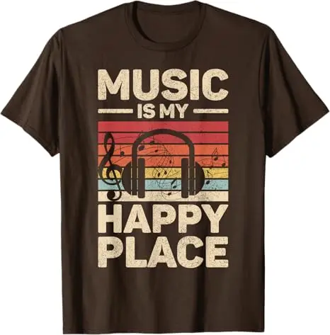 Musik ist mein Glück. Musiker-Outfit. EDM-Musikliebhaber. DJ-T-Shirt. Y2k Rock Streetwear Kleidung. Humor. Konzertbesucher. T-Shirt Geschenk. – Detail 8