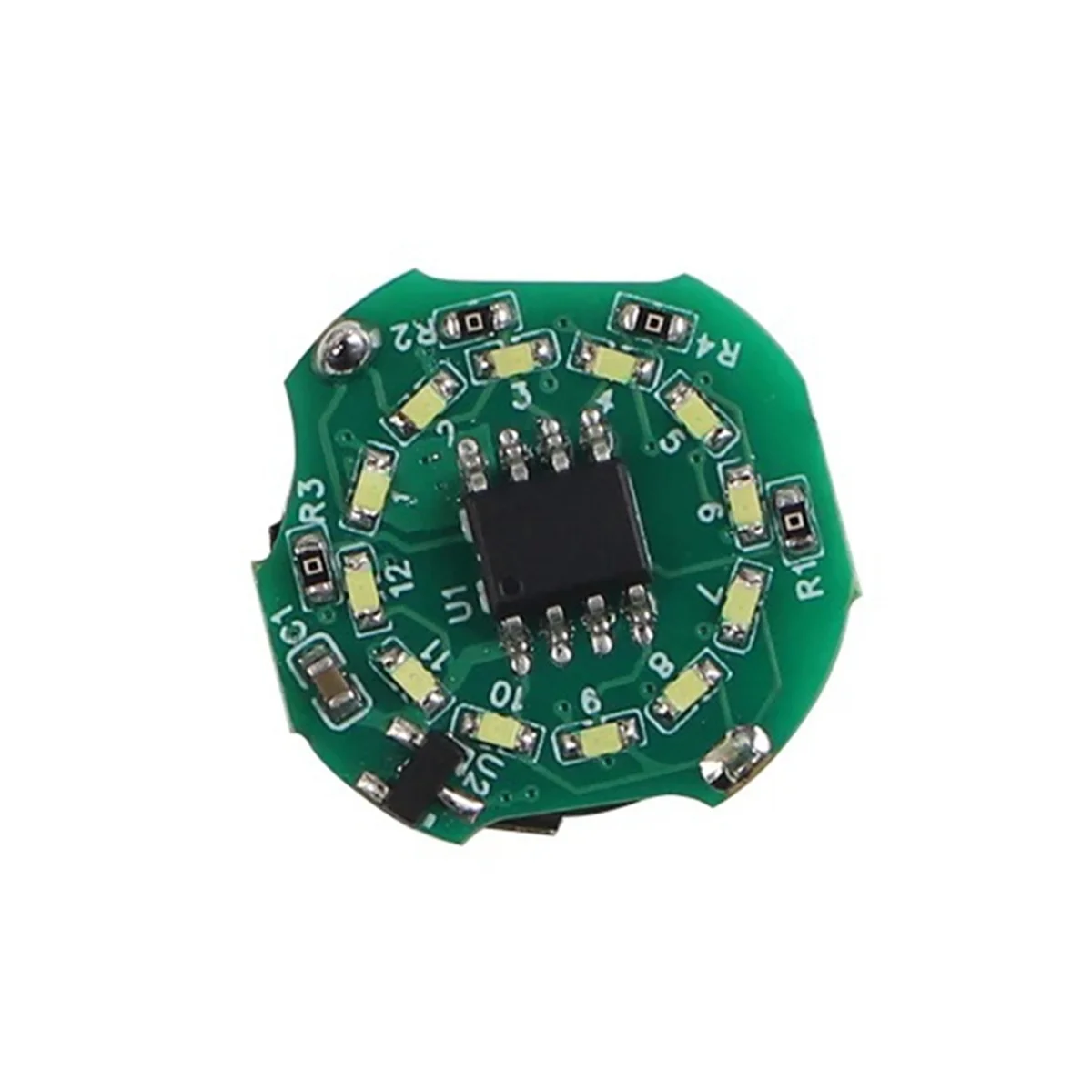 BFYLE untuk Bambu Lab Bentuk Cincin Lampu LED dengan Kontrol Magnetik DIY Bagian Model Cetak 3D untuk Bambu Voron AD5M K1 Kobra