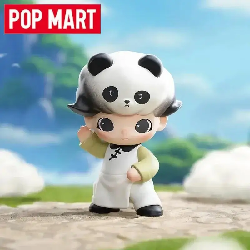 

POP MART Dimoo Animal Kingdom Series Caixa Sorpresa Аниме Фигурки для девочек Милая модель Подарок на день рождения Слепая коробка Mystery Box