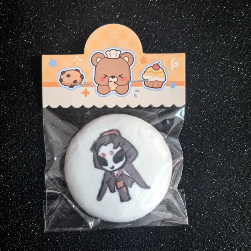Horror Game Identity V Inspired Handmade Plush Button Badges Prisoner Antiquarian Little Girl Gardener Characters Cosplay Prop