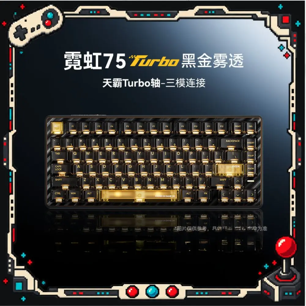 VGN Neon75 Turbo Magnetic Switch Mechanical Keyboard Wireless Dual 8K Gaming Keyboard Low Latency E-sports Keyboard Pc Gifts