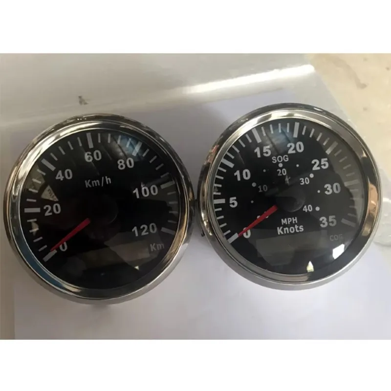 Thermometer, oil pressure gauge, tachometer, voltmeter for Diesel outboard motor