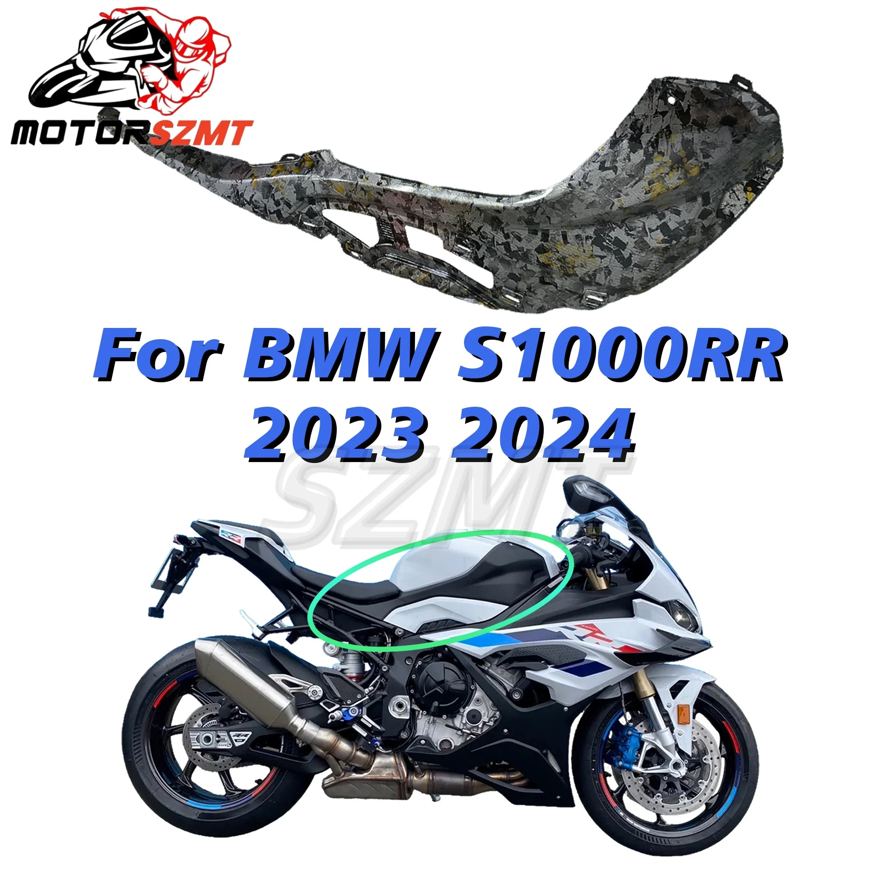 

Motorcycle Tank Side Fairings Kit Panels Covers For BMW S1000RR S 1000RR 2023 2024