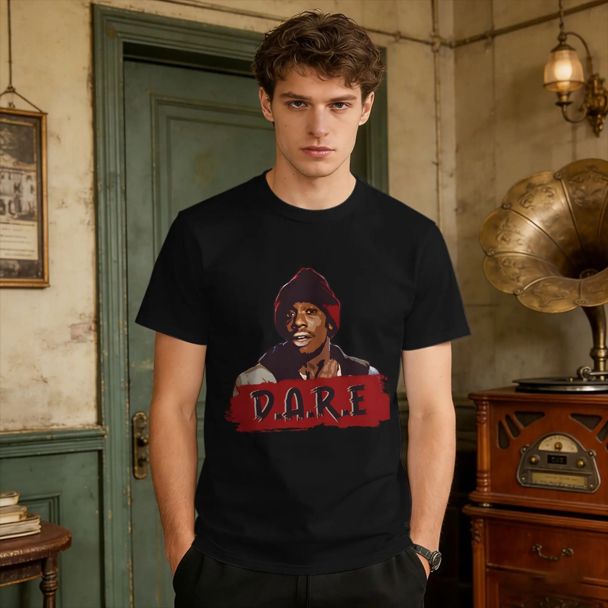 Harajuku T-Shirt Summer Dave Chappelle Fashion T-Shirts  Cotton Tshirt for Man Y2K Funny Short Sleeve Tees