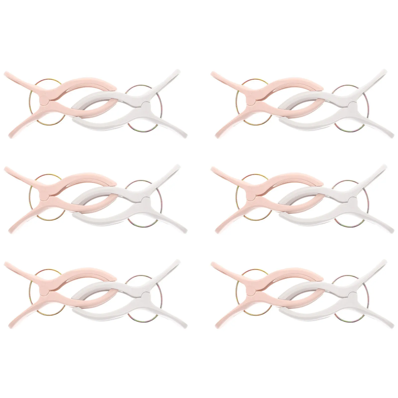 12pcs Large Clip Fixing Holder Windproof Heavy Duty Quilt Drying Hanger For Towel Sheet Blanket Beach Chair Clothes Drying