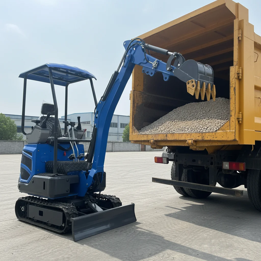 Customized Multifunction Mini Excavator Crawler Small Digger with Optional Attachments