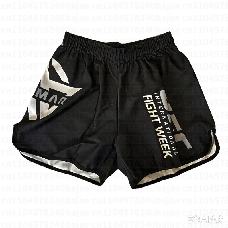 Men Kid Boxing Shorts Training Camp Men's Fighting Martial Arts Beach Judo MMA Running Fitness Thai Boxing Shorts