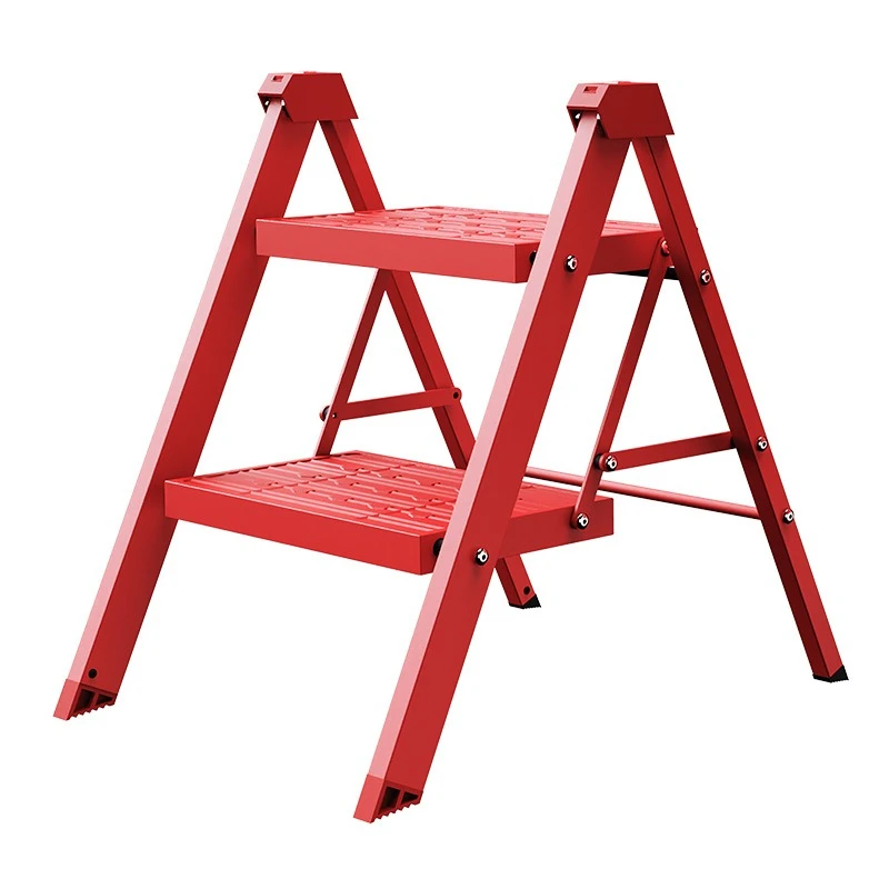 Household non-slip folding staircase stool step by step housewarming ladder new home climbing ladder