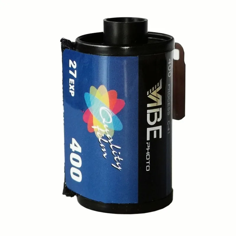 Original Vibe Film Vibe Max 400 DecarBurized C41 Film Rolls ISO 400 27 Exposure Per Rolls For 135 35mm Film Camera