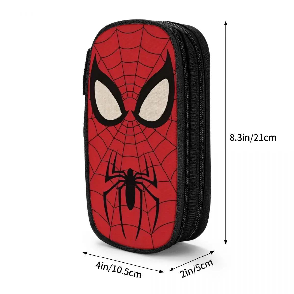 Imagem -06 - Grande Spider-man Lápis Cases para Meninas e Meninos Caneta Bolsas de Armazenamento Material Escolar Papelaria Cosmética