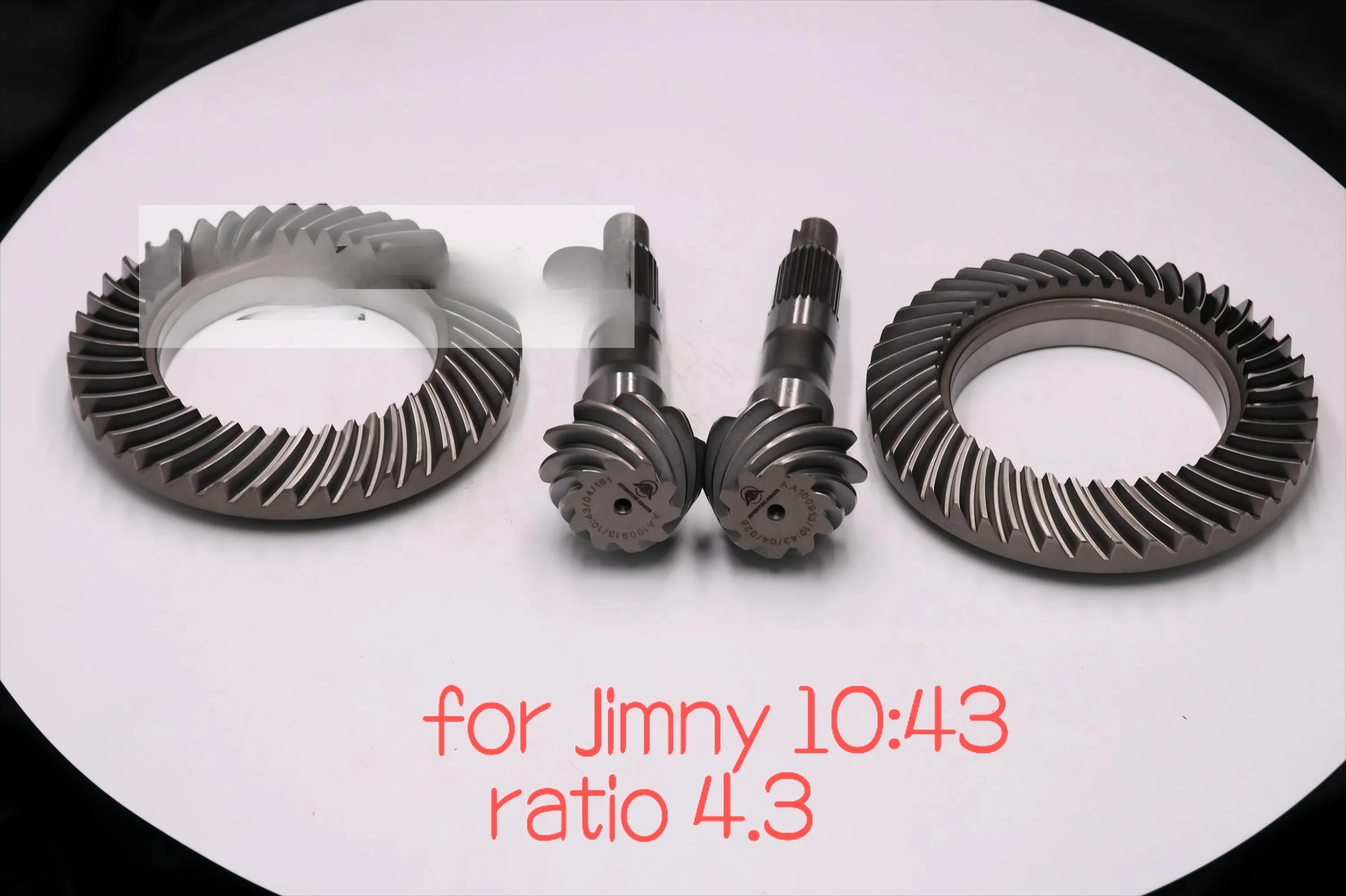 Rear Ring and Pinion Gears for Samurai/Jimny Ratio 4.3 Differential Locker Gears