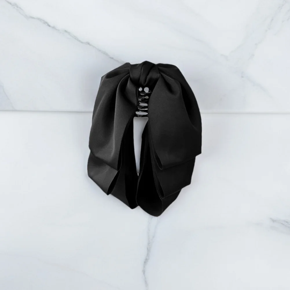 

2Pcs Stylish French Bowknot Hair Claw Clip Secure Hold for Casual Formal Occasions Bow Hair Clips Girls Accessories