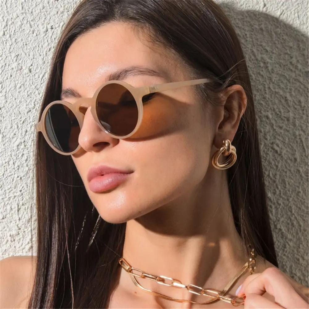 Retro Round Polarized Sunglasses Men Women Classic Leopard Frame Sun Glasses Fashion Black Driving Male Female Goggles UV400