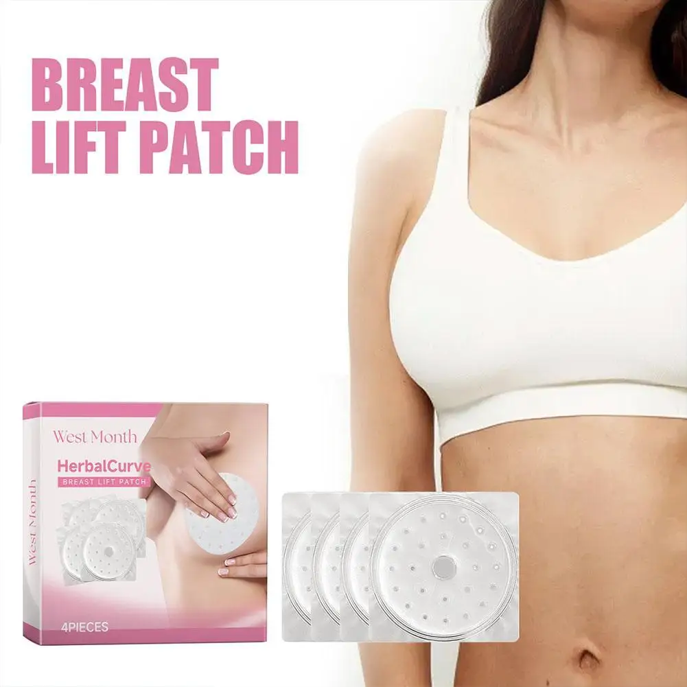 

4Pcs Breast Enlargement Patches Anti-sagging Lifting Firming Breast Enhancer Shaping Moisturizing Chest Beauty Care