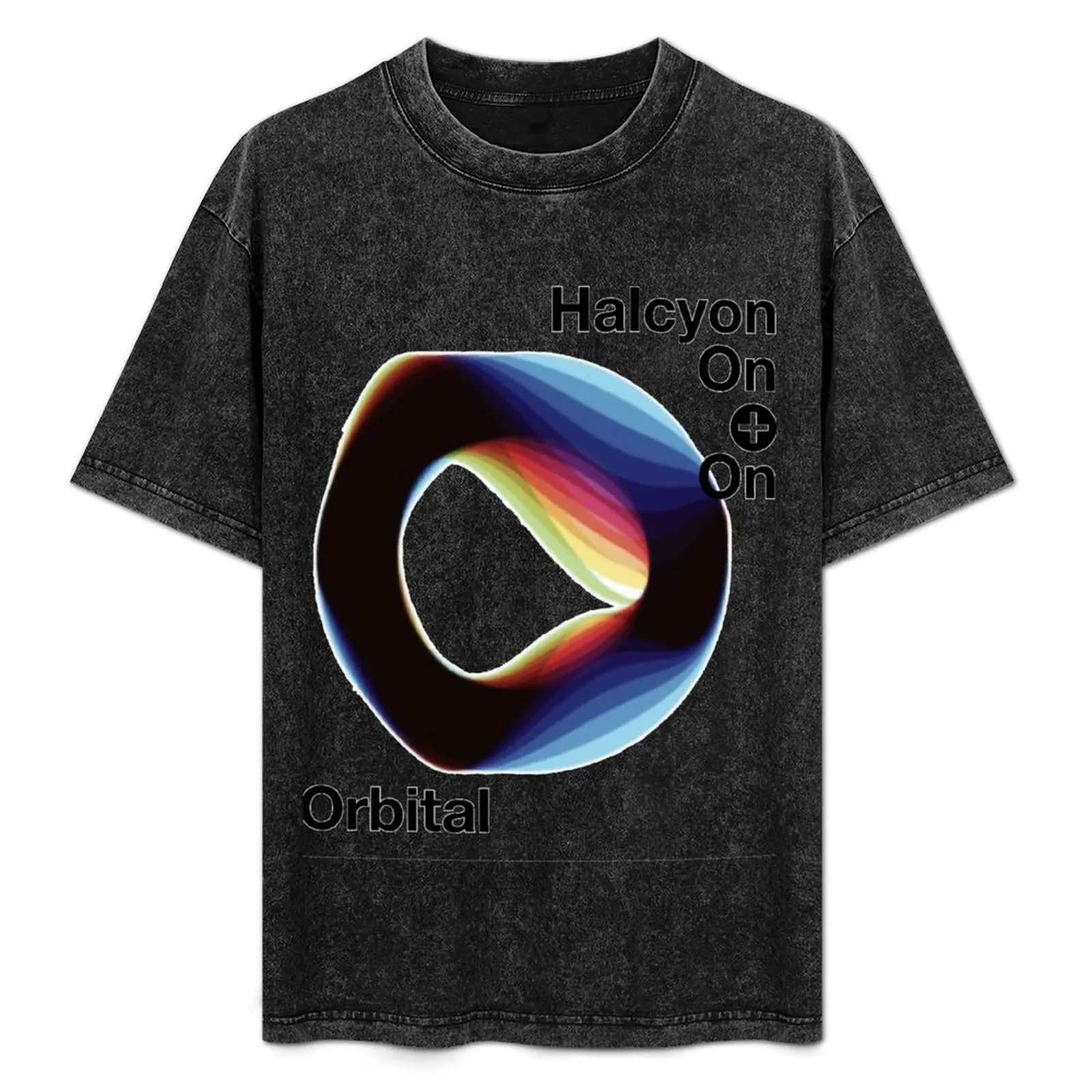 Orbital Halcyon On T-Shirt anime hippie clothes aesthetic clothes cotton man t-shirts black t-shirts for men