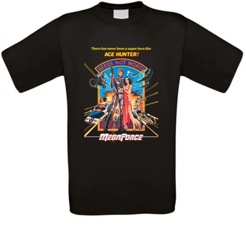 Megaforce Ace Hunter Kult Movie T-Shirt