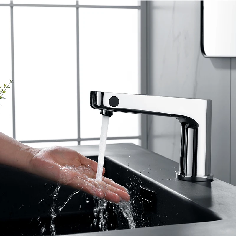 

Commercial Hotel Sensor Faucets, with soap dispenser and Soap Liquid Reminder function infrared sensor faucets