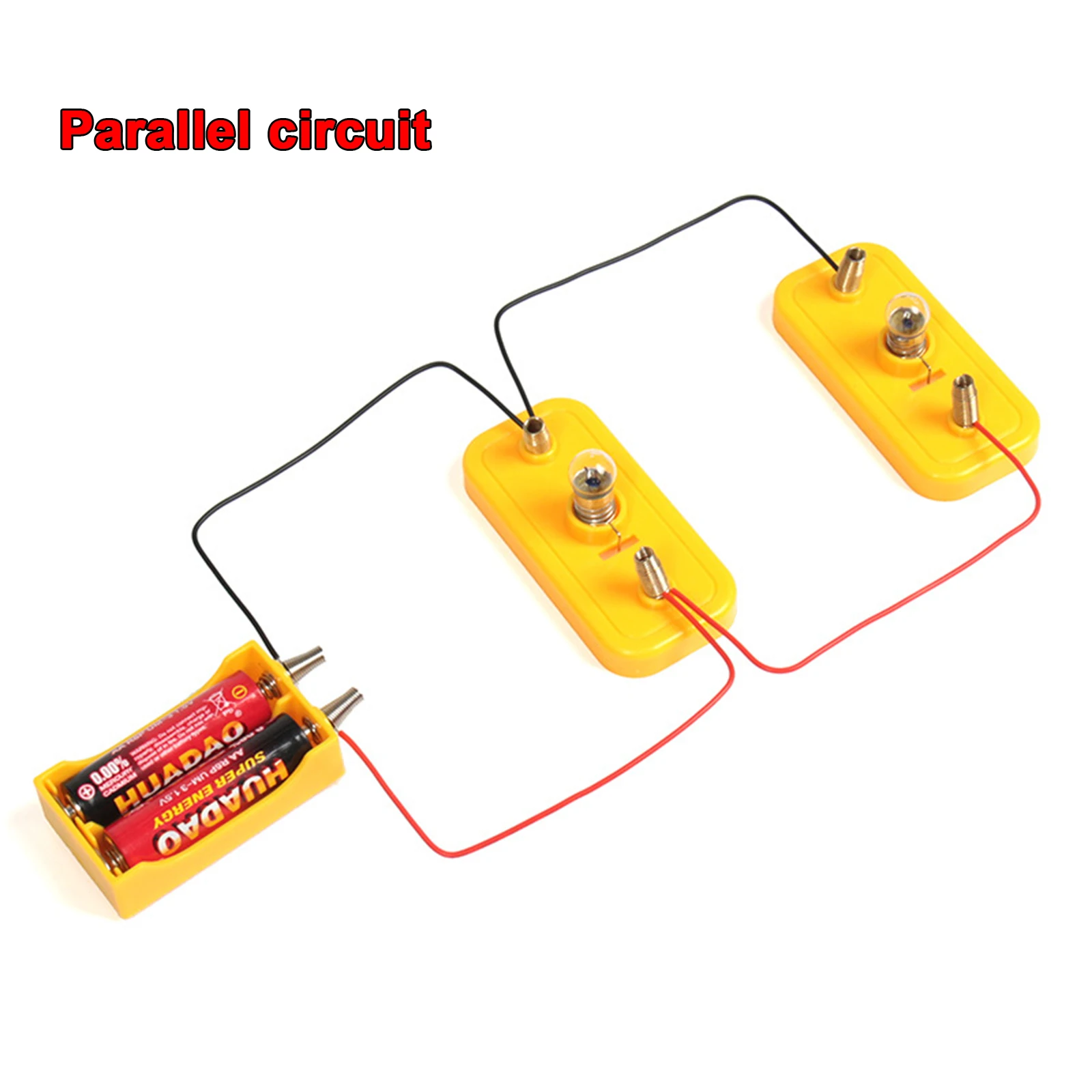 Student Fisica Physics Kits Electrical Physics Series Circuit Parallel Circuit Lighting Small Bulb science experiment Set