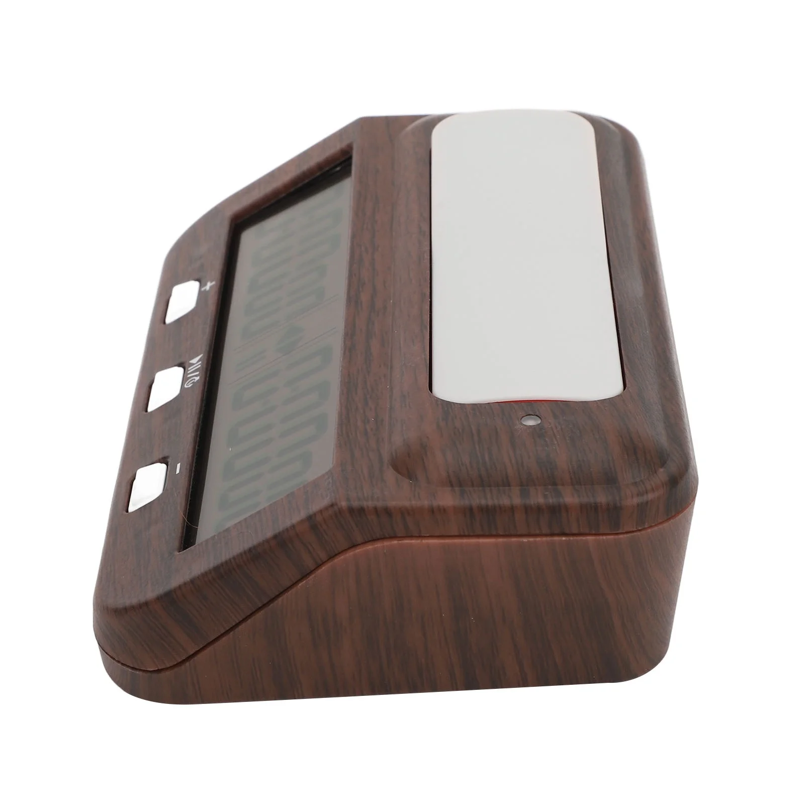 Digital Chess Timer Count Up Down Audible Alarm Wood Appearance Portable with Bonus Delay