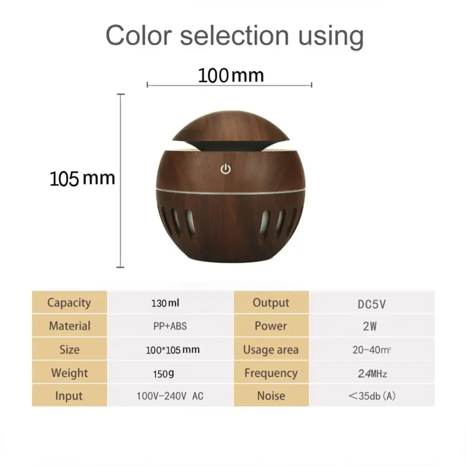 rsonalize your aromatherapy experience with this luxurious modern diffuser, designed to improve your overall sense of tranquilit