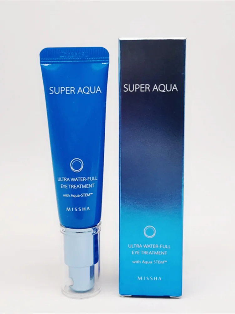 MISSHA Super Aqua Ultra Water Full Eye Treatment 30ml Moisturizing Serum Face Skin Care Set