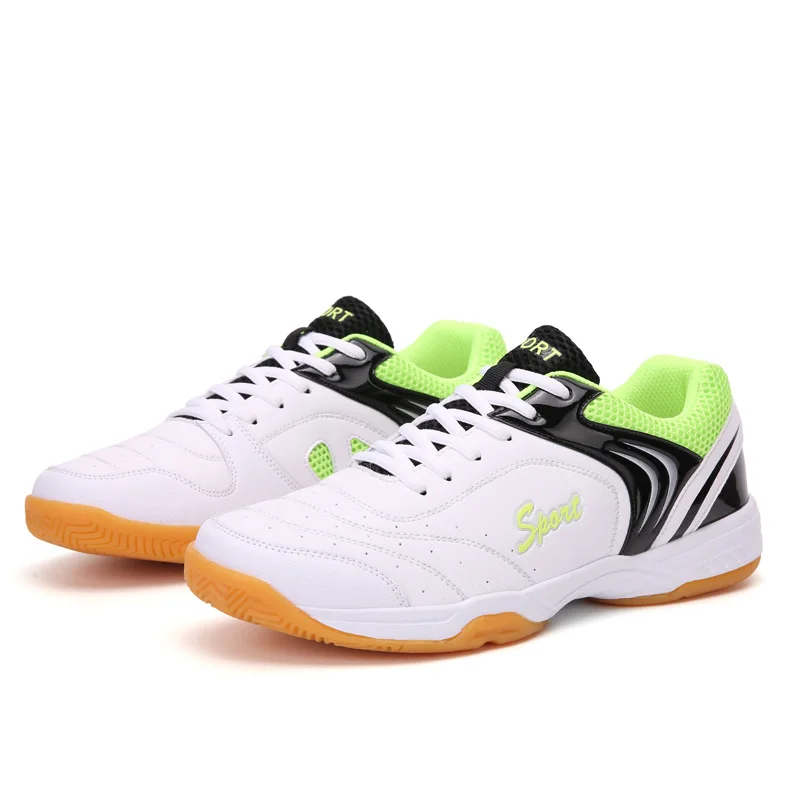 

New Arrival Tennis Couples Shoes Rubber Sole Men and Women Badminton Sport Shoes Light Weight Mens Shoes for Table Tennis