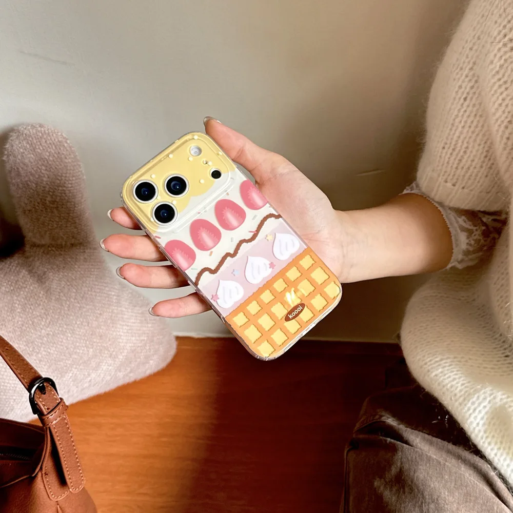 Cute Cream Strawber…