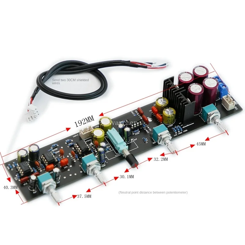 Nvarcher Audio Preamp tone board Replica circuito Maranz con regolazione del bilanciamento dei bassi alti