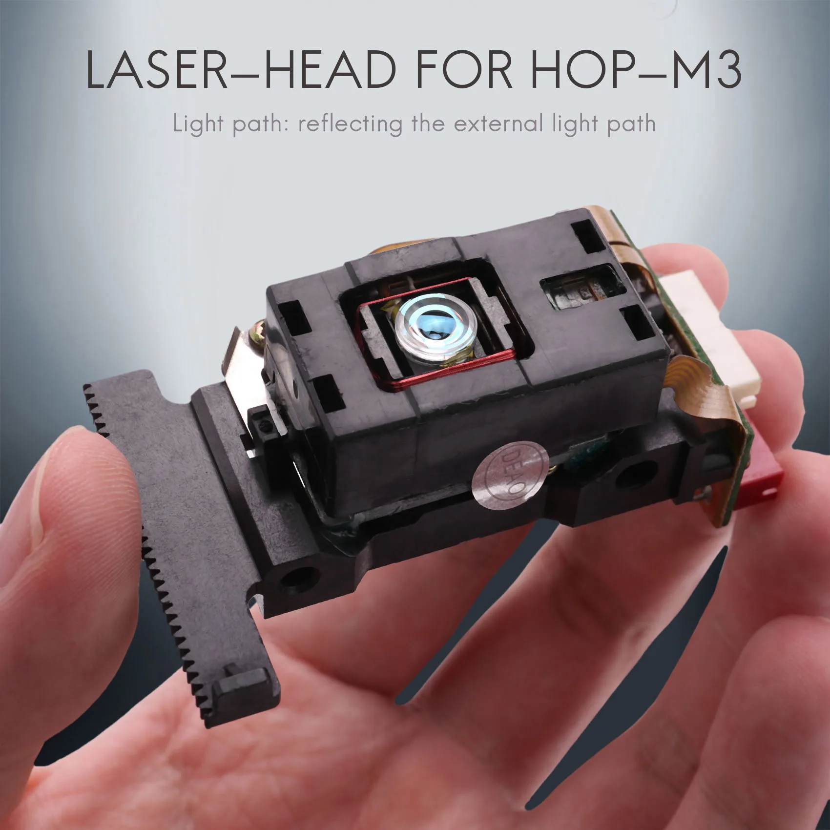 Lentes de substituição Head Optical Pick-Up Lens, resistência ao desgaste para HOP-M3 Player