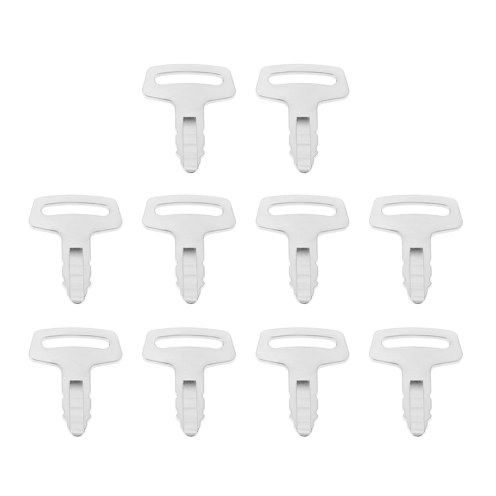10Pcs Ignition Keys RC101-53630 for Kubota K008 K008-3 KX91-2 KX101 KX121-2 KX151 KX161-2 KX41H R310 R400B R520 KH101 KH170 KH51
