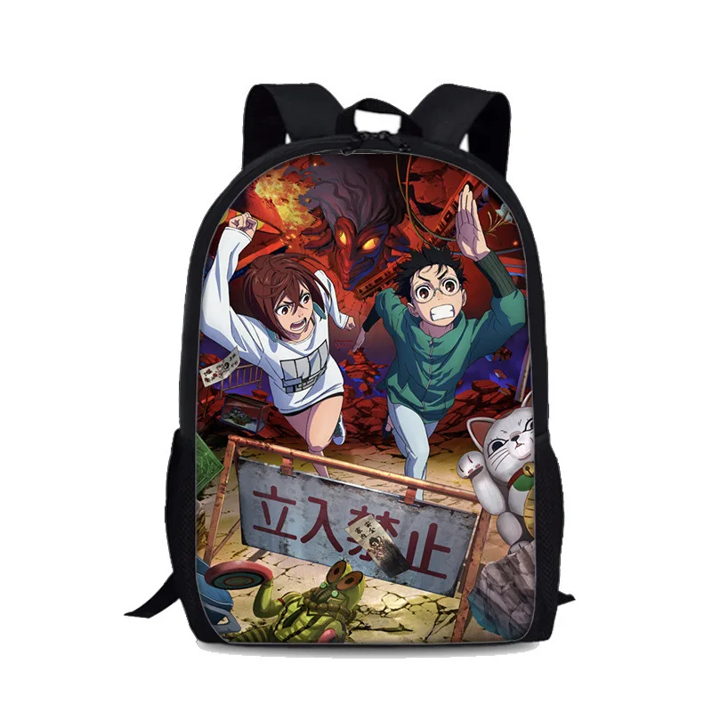 Dandadan Backpack Cartoon Printed School Bag For Students Dandadan Pencial Bag Bookbag Pen Box Hight Quality backpack