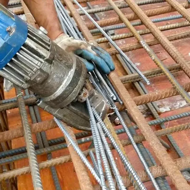 Portable Single-Operated 20mm Hydraulic Electric Rebar Cutter Construction Tools