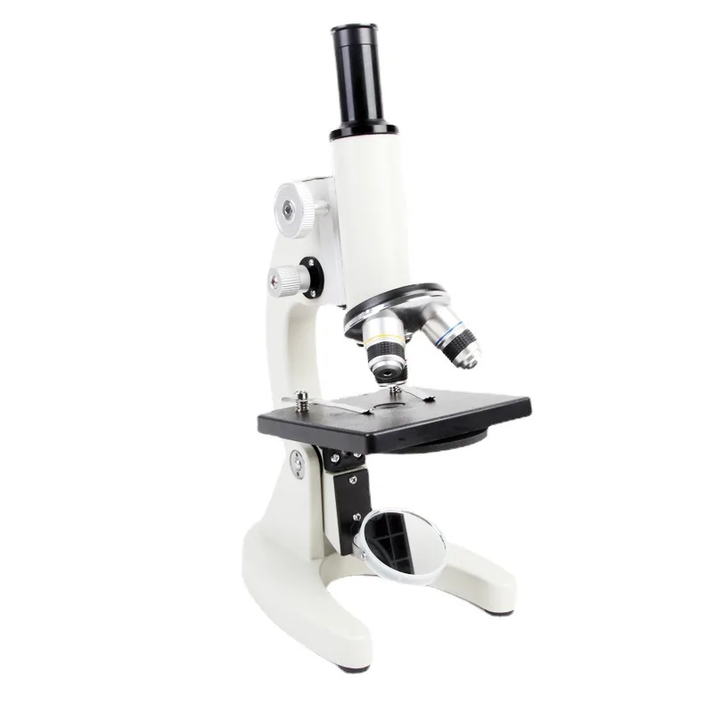 Microscope for Adults Kids 64X-2400X Magnification Compound Microscope with Microscope Slides Fill Light for Children Students